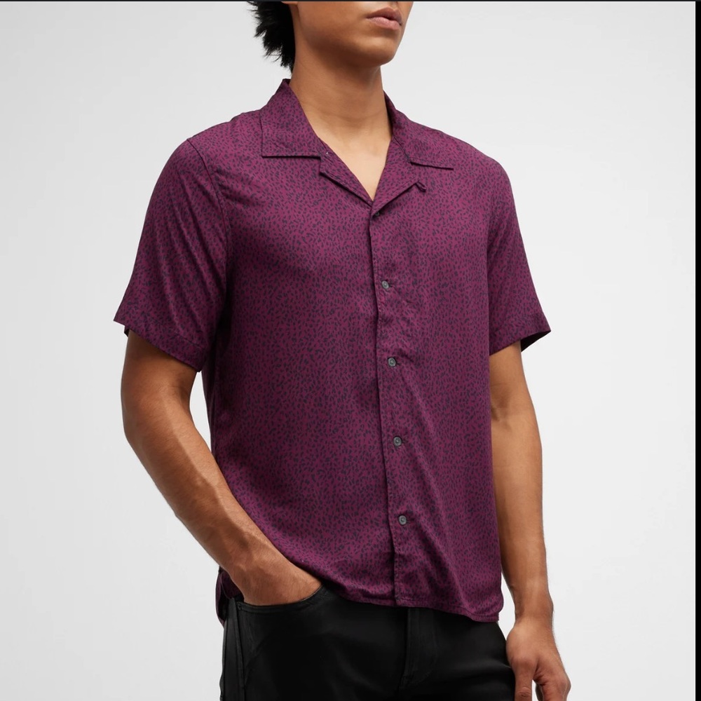 John Varvatos Danny Camp Shirt NWOT XS